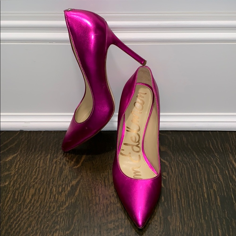 **RARE** Sam Edelman Hot Pink Heels